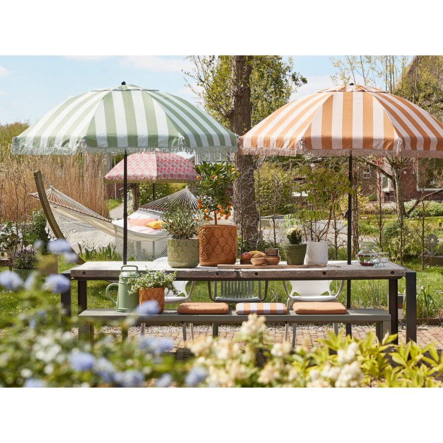 Osborn Parasol - H238 x Ø220 cm - Bruin - Afbeelding 8