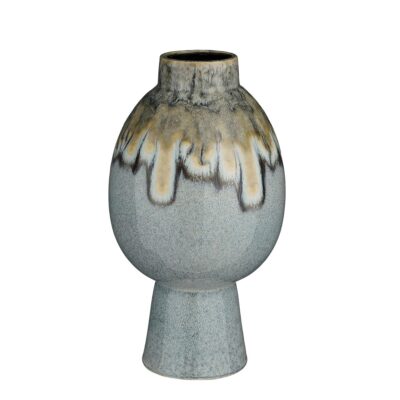 Helma Vaas - H38 x Ø22 cm - Blauw