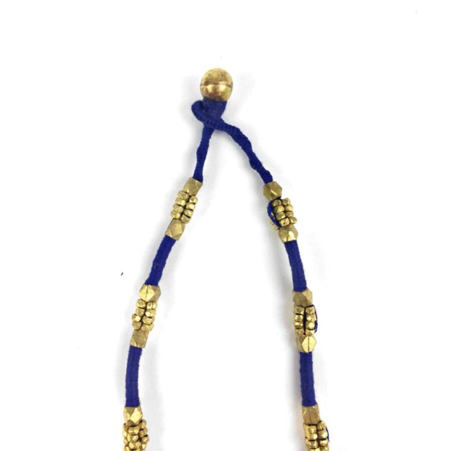 Dokra ketting 'Blauw' - Afbeelding 3