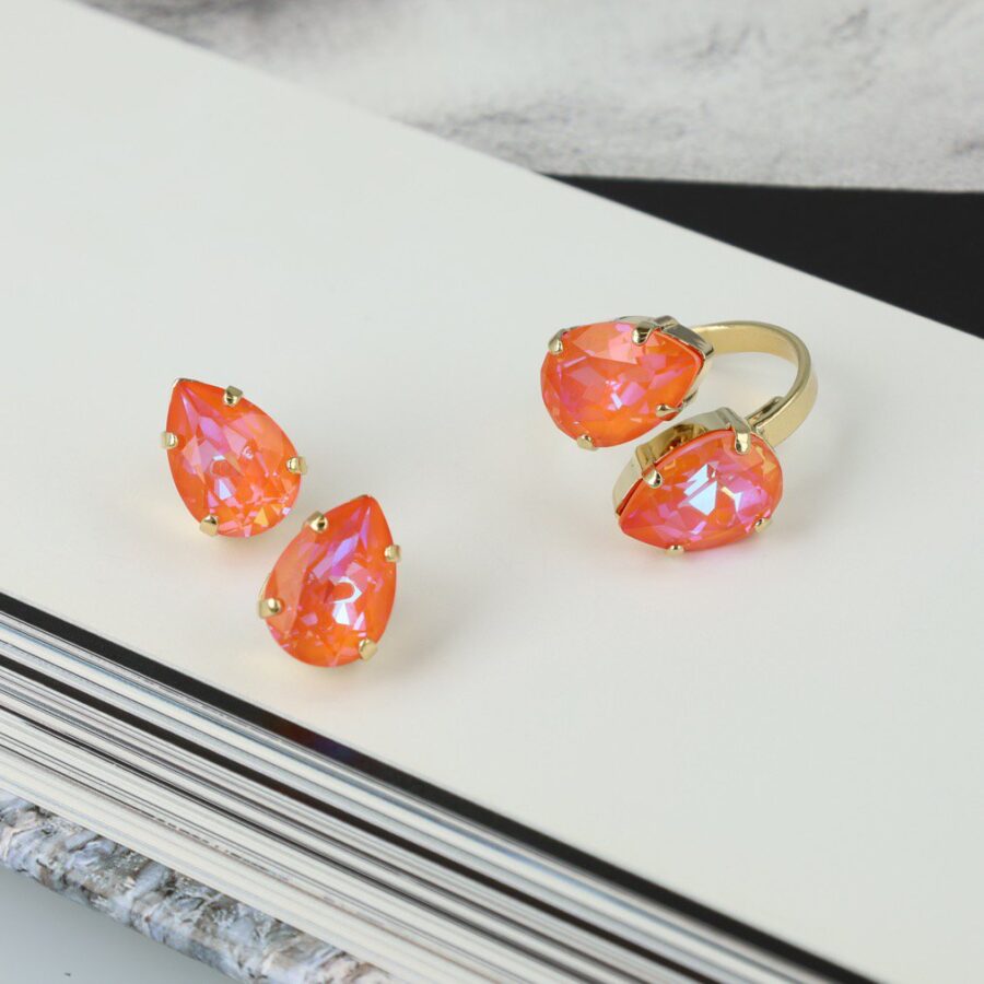 Classic Ring Orange Glow - Afbeelding 4