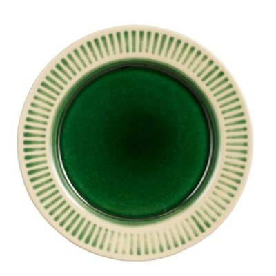 Elice Dinerbord - Ø27 cm - Keramiek - Groen