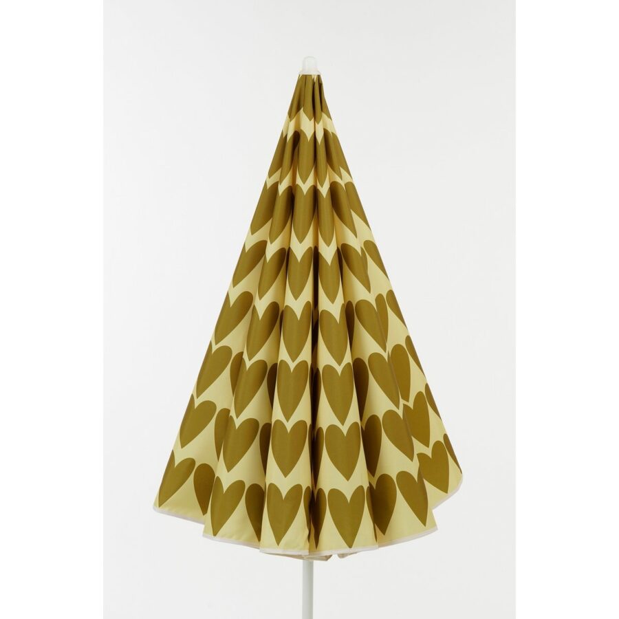 Heart Strandparasol - H180 x Ø160 cm - Bruin - Afbeelding 5