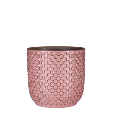 Daan Bloempot - H18 x Ø19 cm - Lichtroze