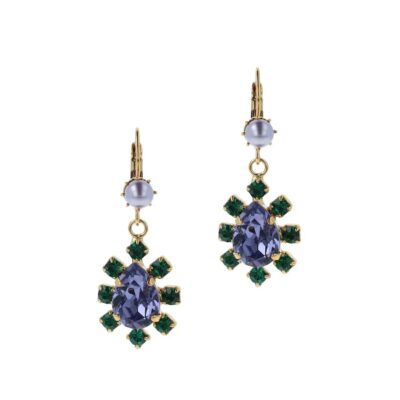 Tülin Purple Earrings