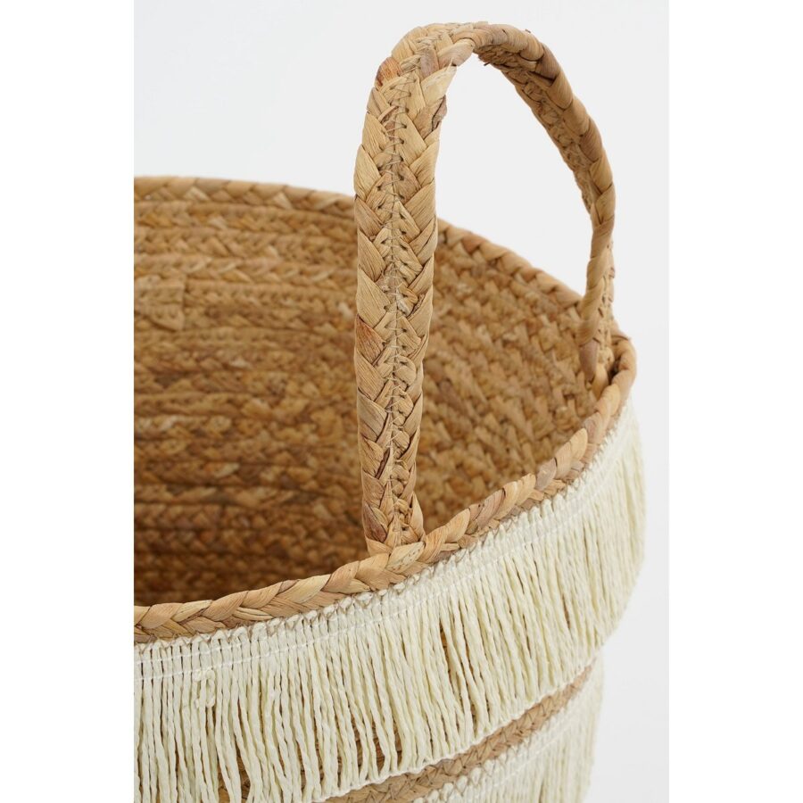 Opbergmand - Set van 2 - H30 x Ø32 cm - Waterhyacint - Bruin - Afbeelding 2