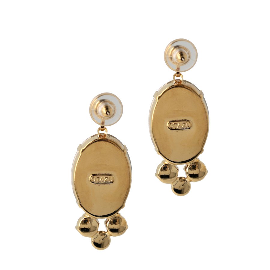 Aspen Statement Earrings Blush Rose - Afbeelding 4