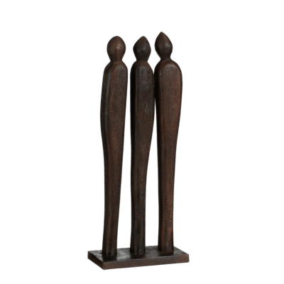 Pegara Woondecoratie - L7 x B18 x 46 cm - FSC 100% Mangohout - Bruin