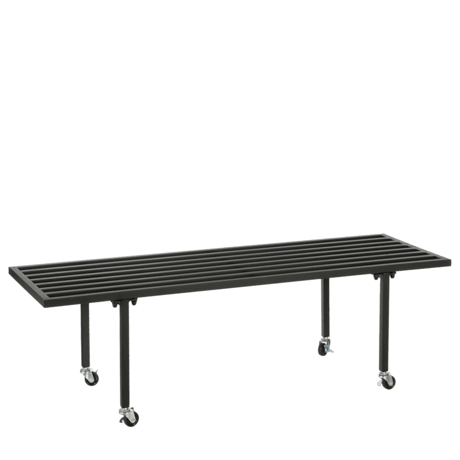 Greenrax Plantentafel - L118 x B38 x H36 cm - Metaal - Zwart