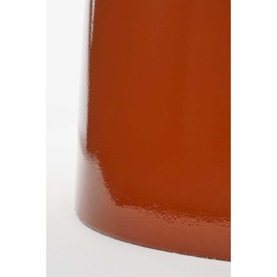 Stage Bijzettafel - H45 x Ø35 cm - Cement - Oranje - Afbeelding 4