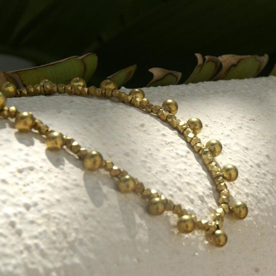Dokra ketting "Kleine B's" - Afbeelding 7