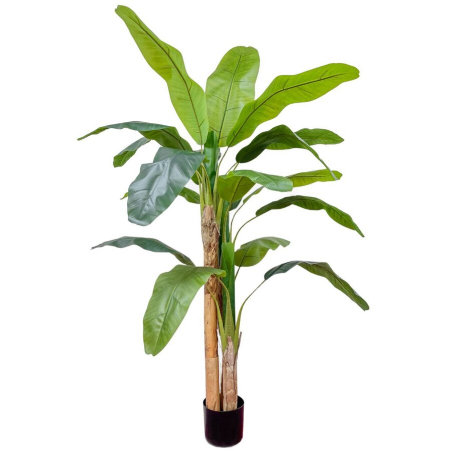 Kunst Bananenplant 180cm - Afbeelding 4