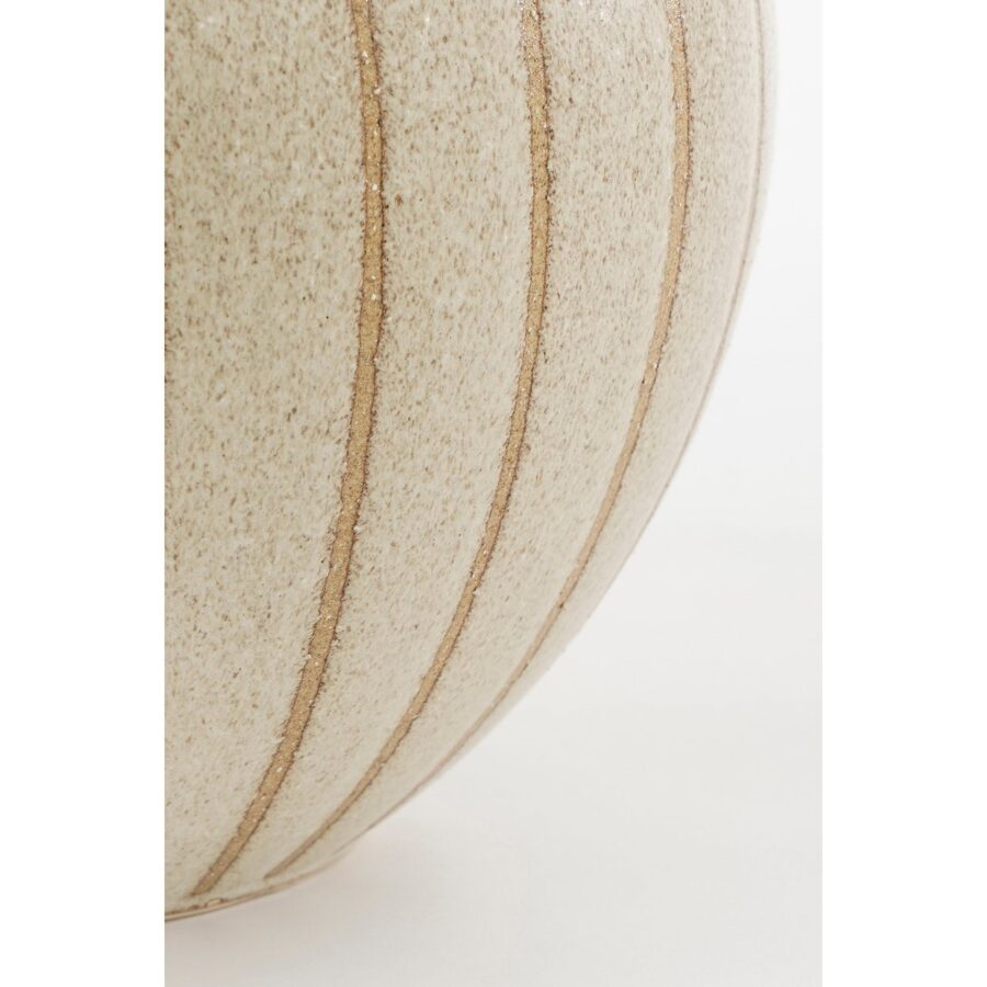 Holm Vaas - H52 x Ø34 cm - Keramiek - Crème - Afbeelding 4