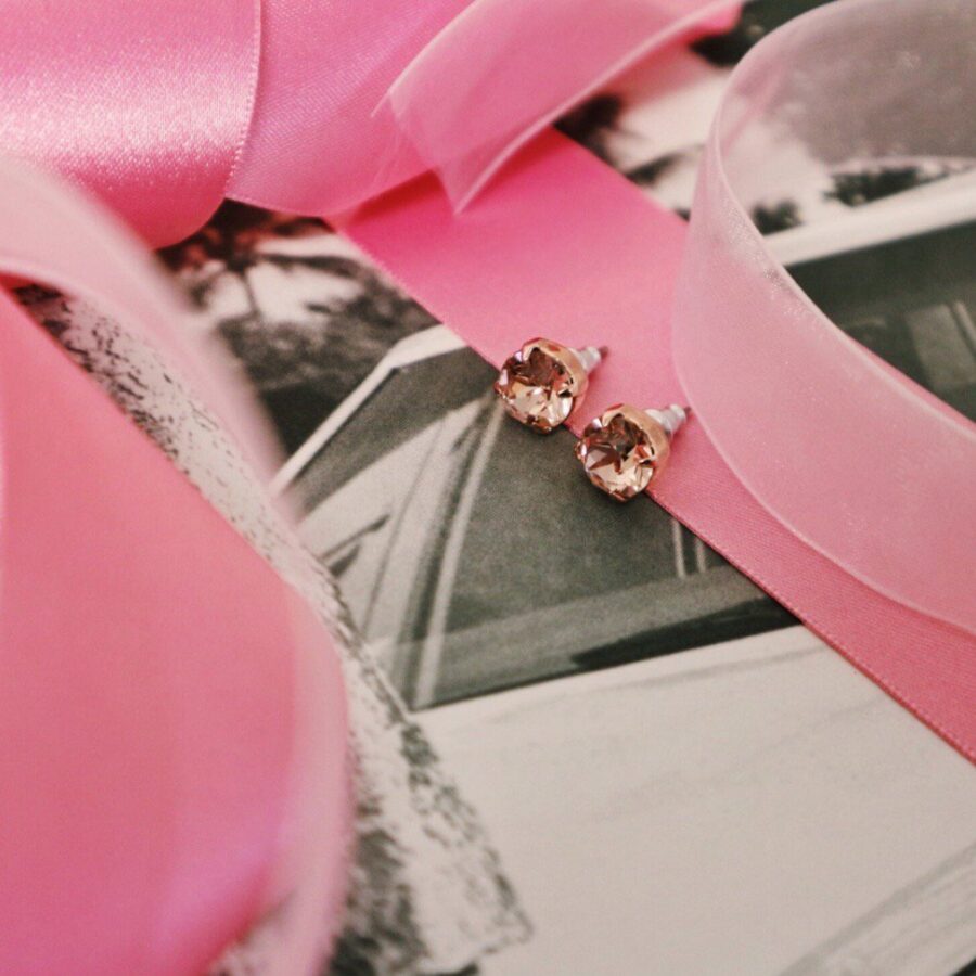 Vintage Rose Earpins - Afbeelding 2