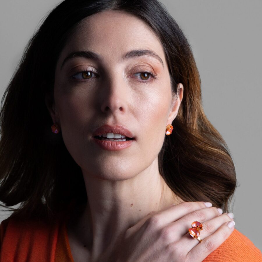 Classic Ring Orange Glow - Afbeelding 2
