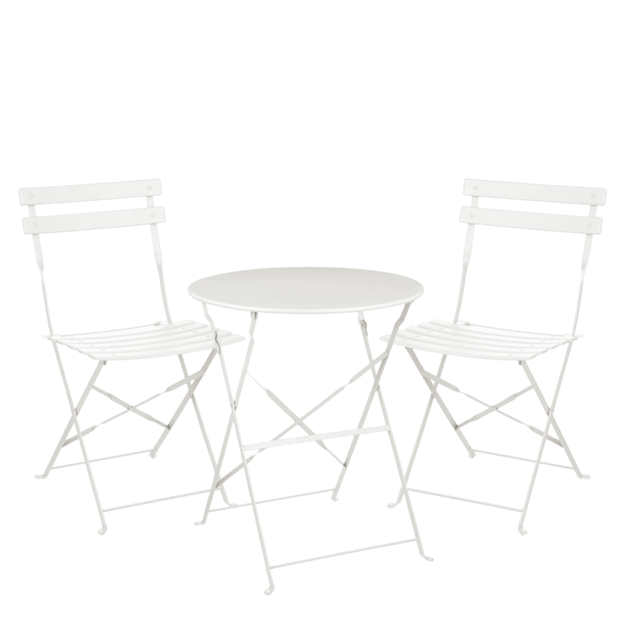 Laurence Bistroset - Set van 3 - Metaal - Wit