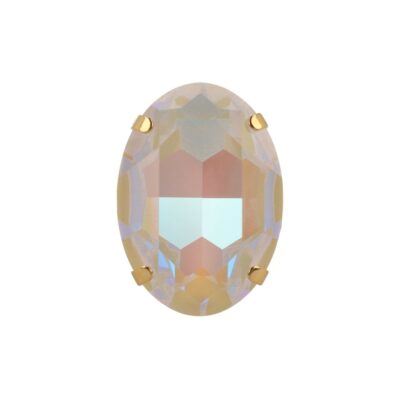 Eva Oval Ring Cream Opal