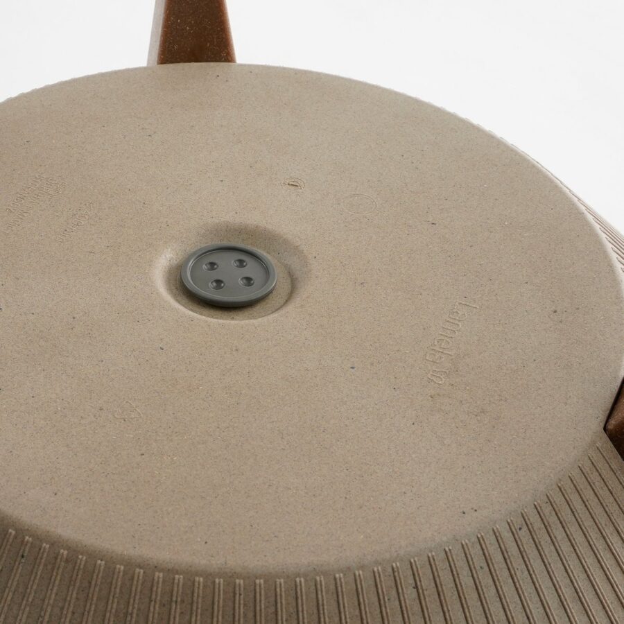 Doppio Bloempot op Poten - H22 x Ø47 cm - Polypropyleen - FSC Mix - Taupe - Afbeelding 5
