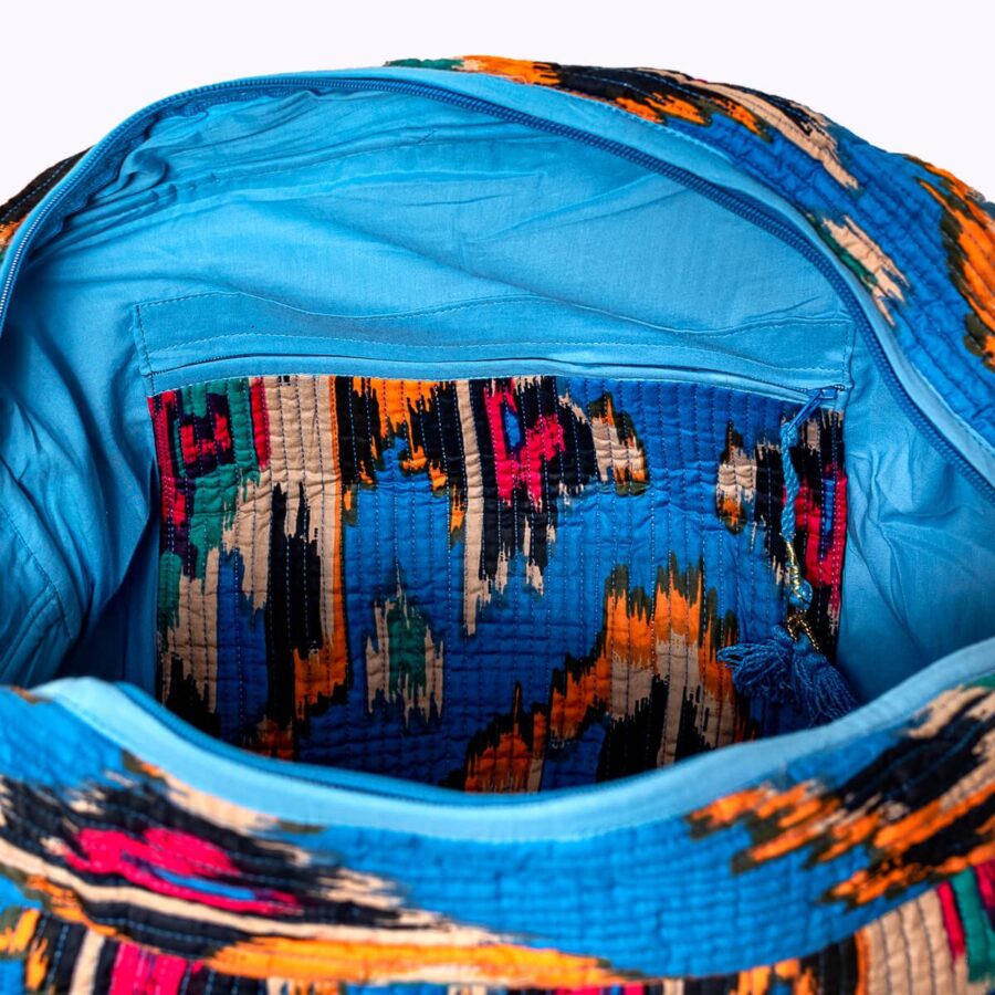 Grote reistas 'Blue Ikat' - Afbeelding 6