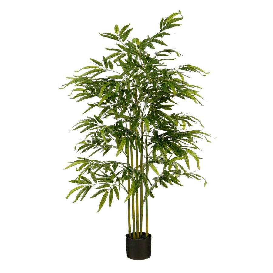Bamboe Kunstplant in Pot - H150 x Ø60 cm - Groen