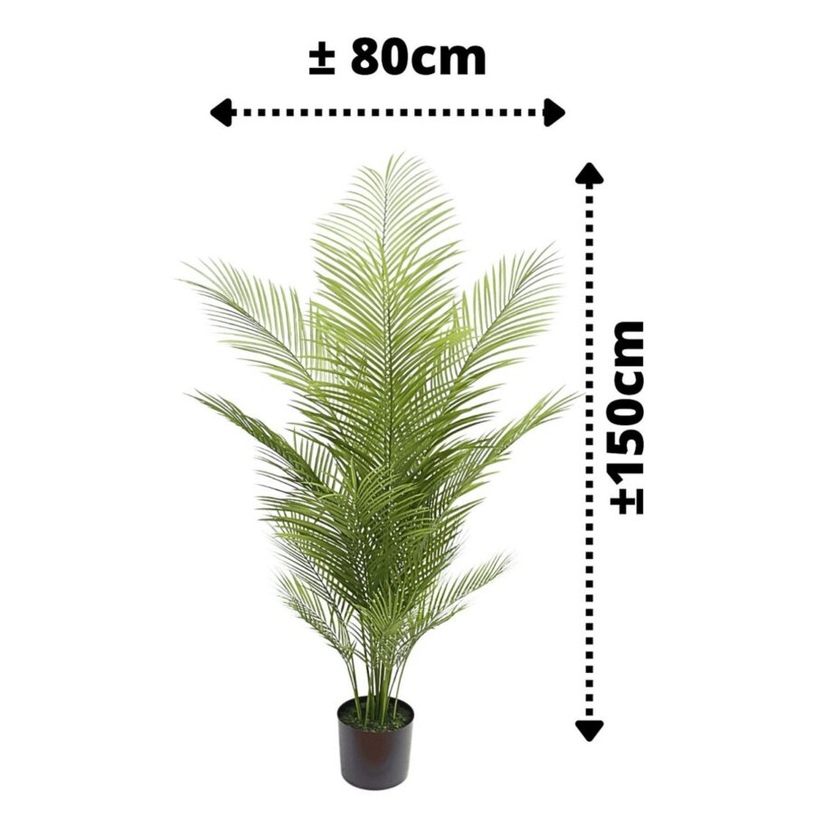 Kunstpalm 150cm - Afbeelding 3