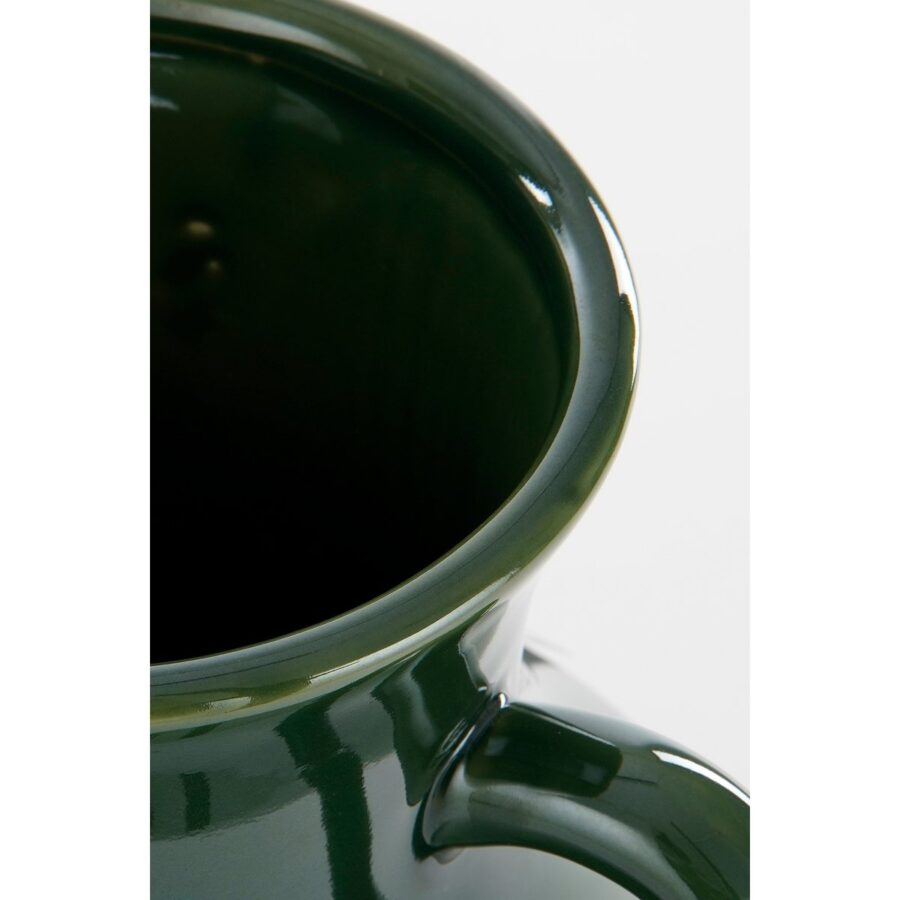 Marian Vaas - H33 x Ø26 cm - Keramiek - Groen - Afbeelding 2