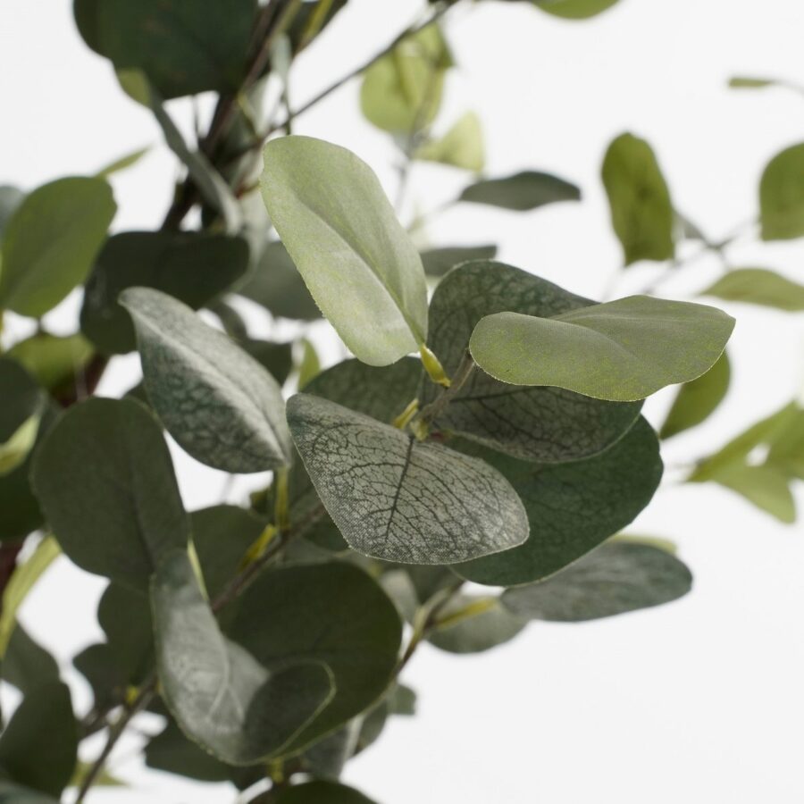 Eucalyptus Kunstplant in Bloempot - H95 x Ø55 cm - Groen - Afbeelding 2