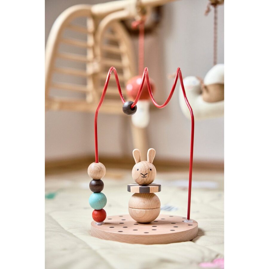 Circus konijn Abacus - Afbeelding 2