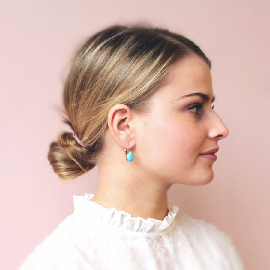 Lacrima Earhangers Turquoise - Afbeelding 2