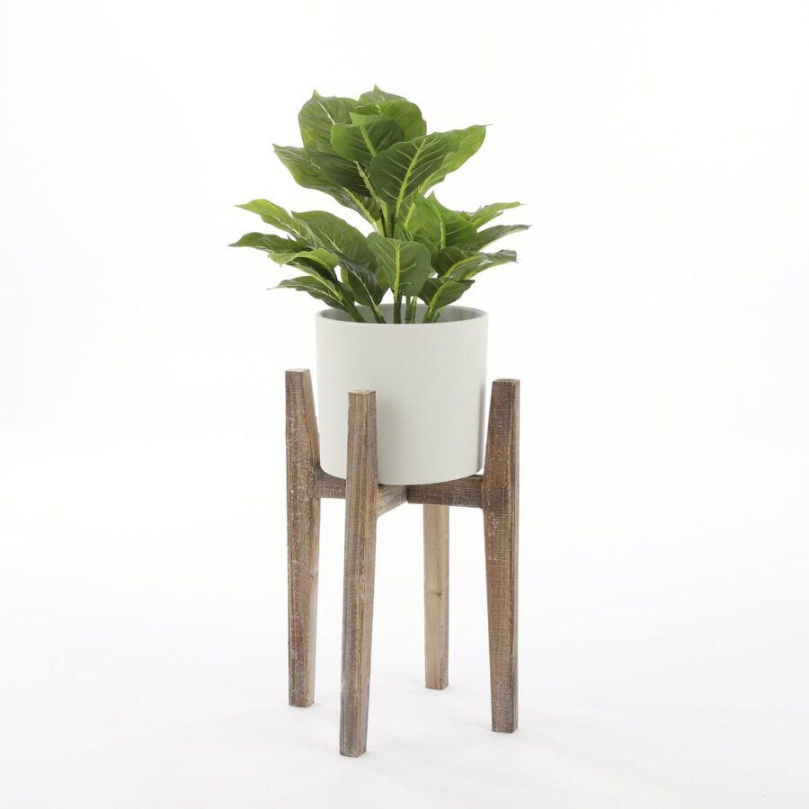 Evergreen Kunstplant in Bloempot Stan - H49 x Ø40 cm - Groen - Afbeelding 5