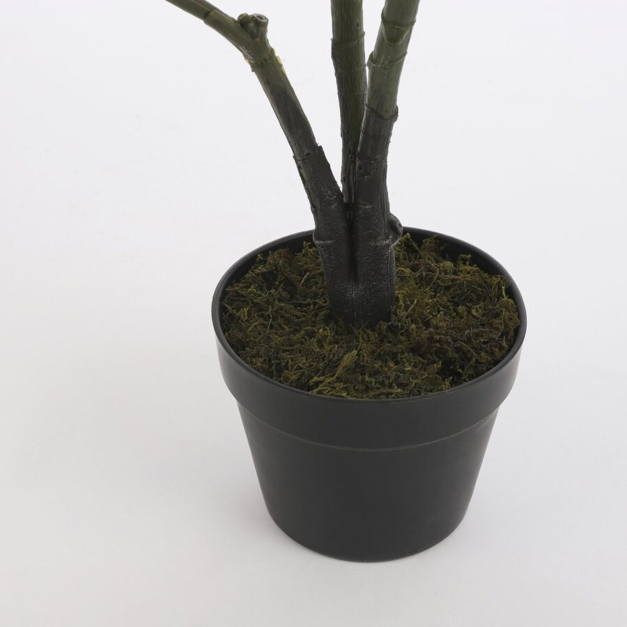 Ficus Lyrata Kunstplant - H120 x Ø60 cm - Groen - Afbeelding 3