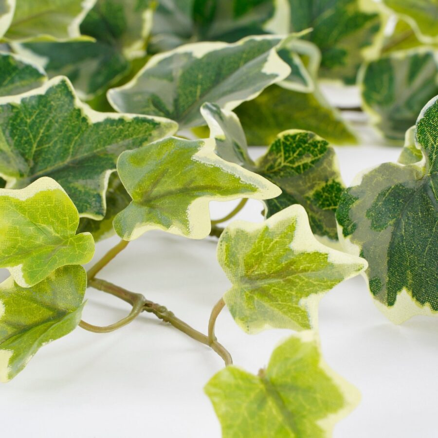Hedera Kunst Hangplant - H86 cm - Groen Bont - Afbeelding 3