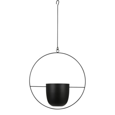 Dexter Hangpot - L34 x B14 x H65 cm - Zwart