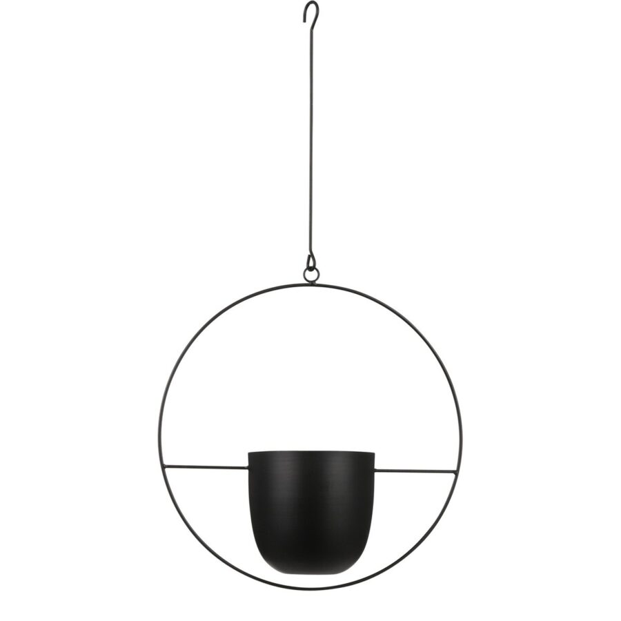 Dexter Hangpot - L34 x B14 x H65 cm - Zwart
