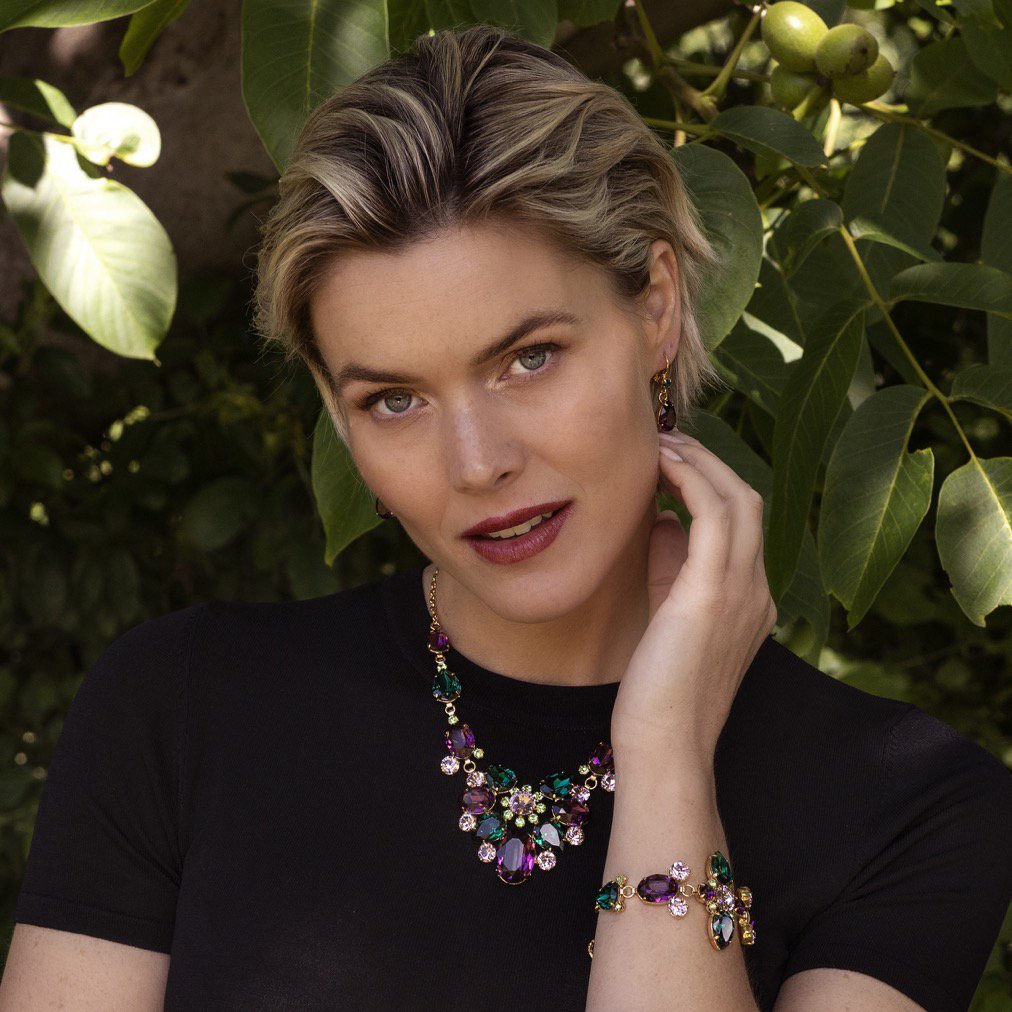 Royal Purple Earhangers - Afbeelding 2