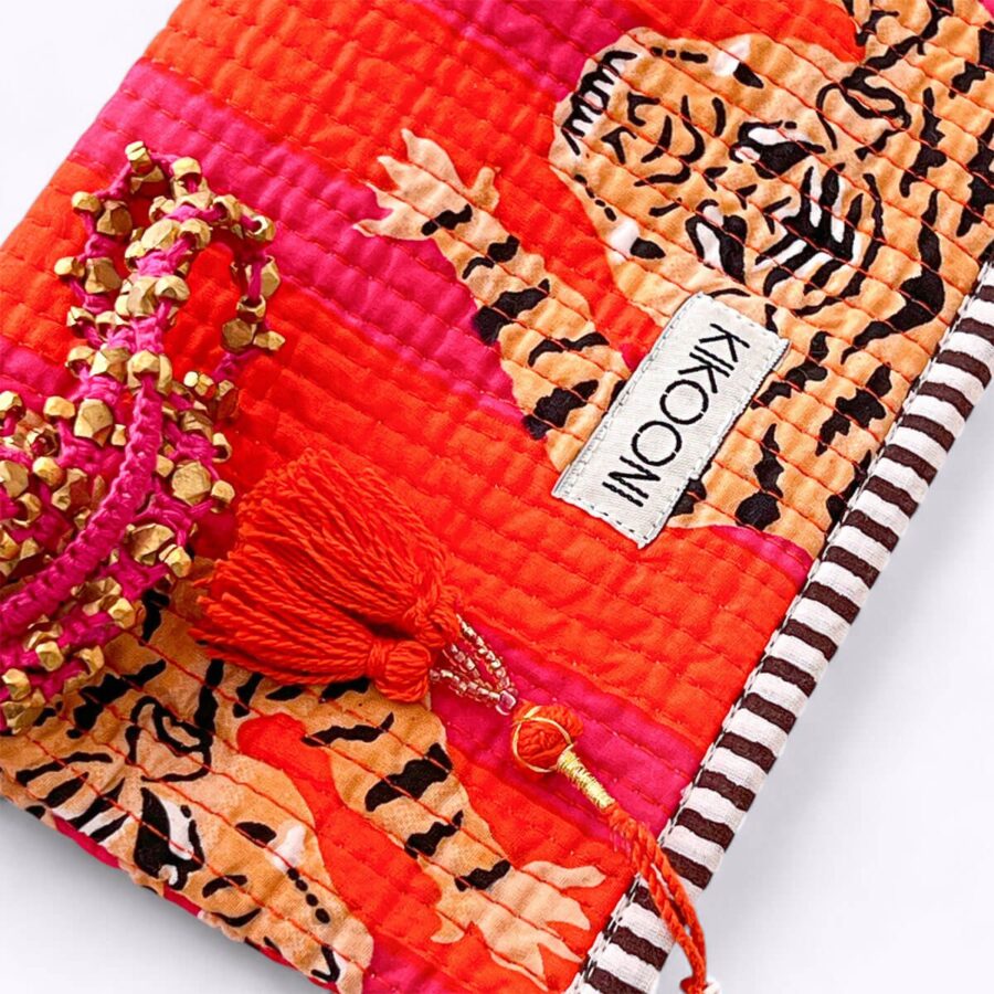 handgemaakte mini tas 'Poppy Tiger' - Afbeelding 10