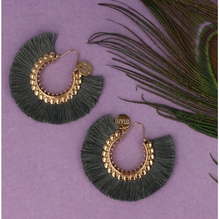 Seaweed Tassel Earrings - Afbeelding 4
