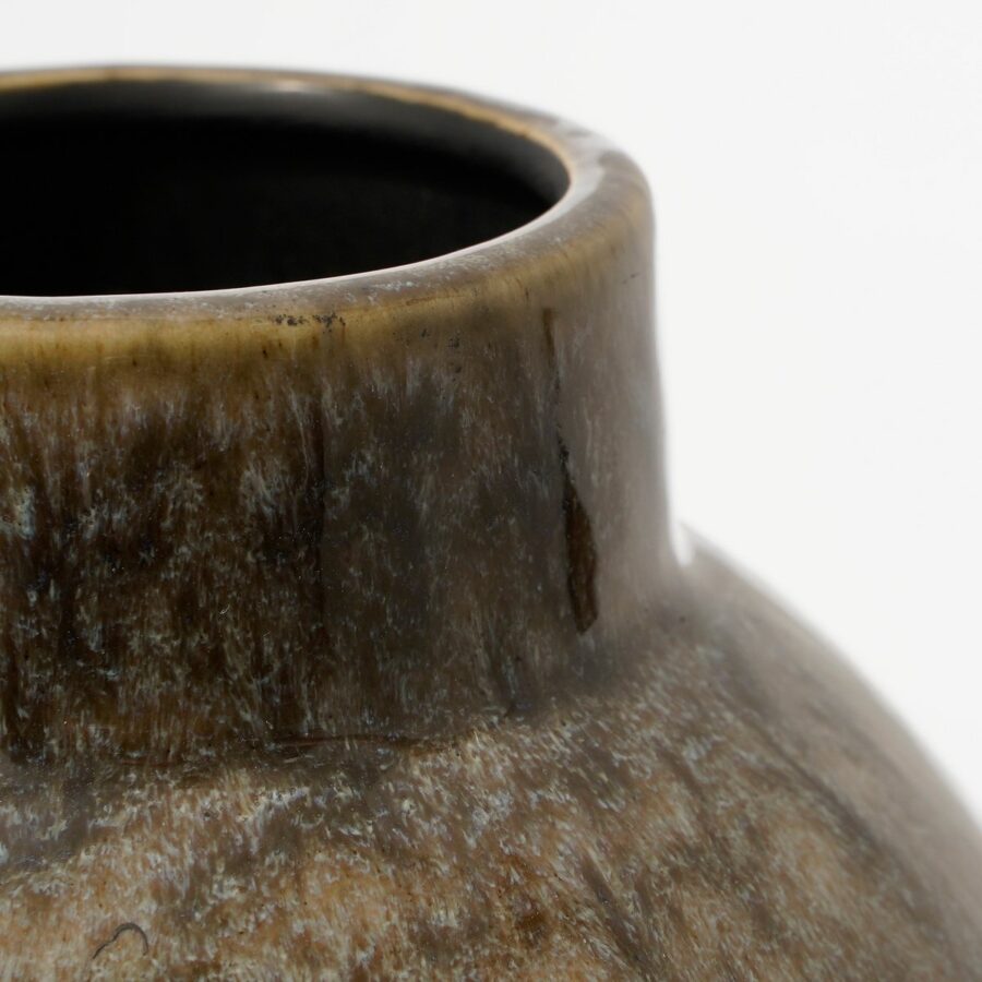 Helma Vaas - H38 x Ø22 cm - Blauw - Afbeelding 2