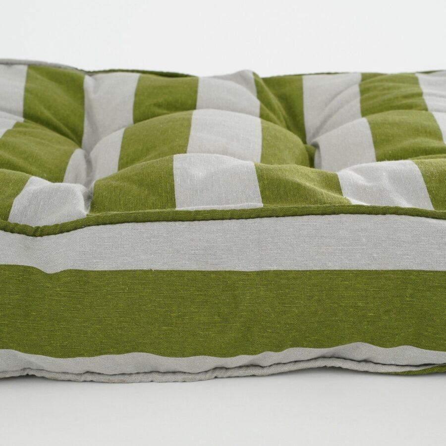 Osborn Matraskussen - L47 x B47 cm - Katoen - Groen - Afbeelding 4