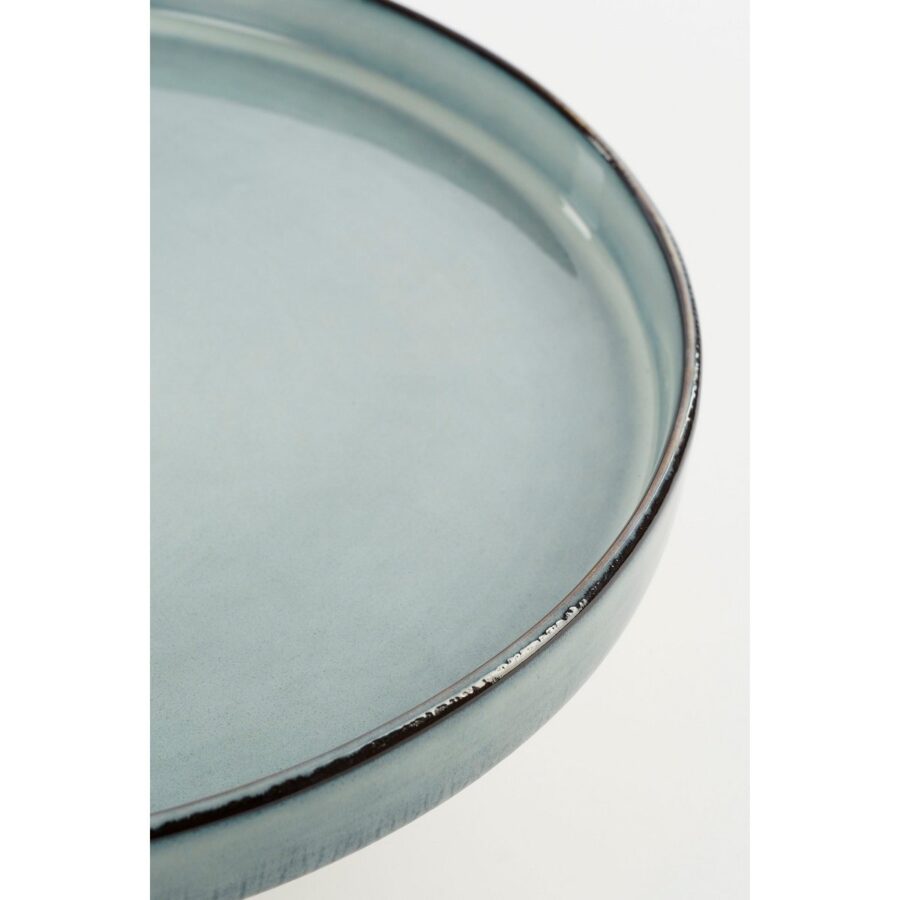 Racco Taartplateau - H11 x Ø28 cm - Steengoed - Lichtgrijs - Afbeelding 2