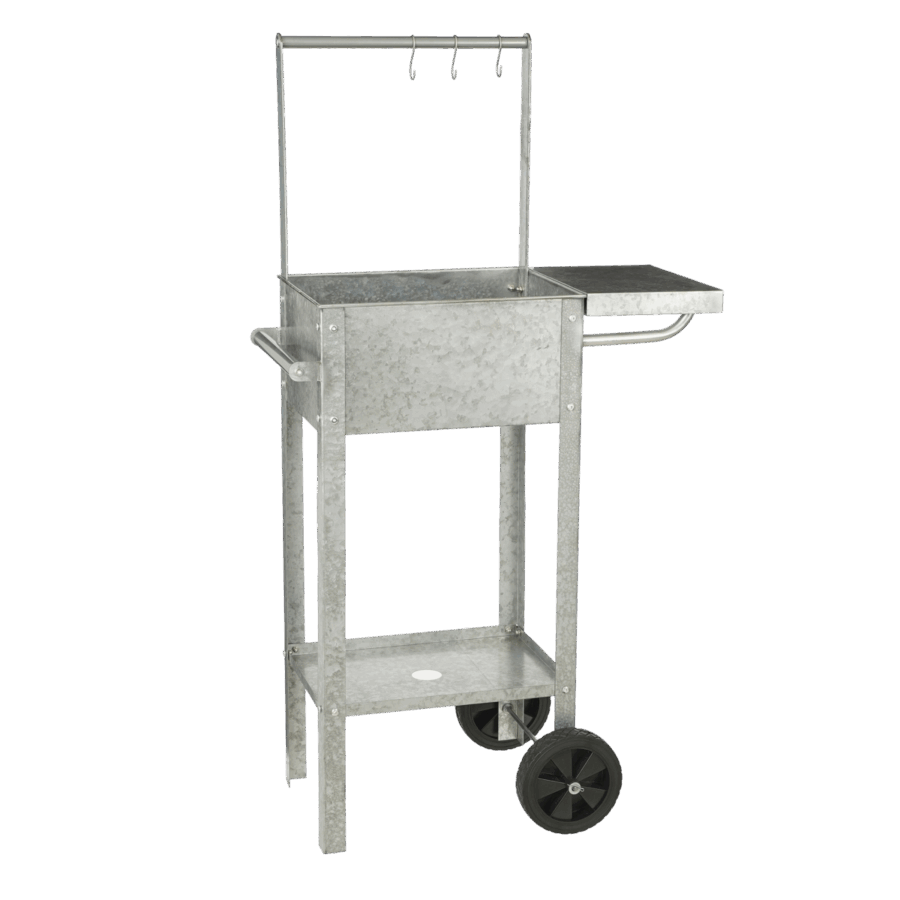 Ken Kweektafel - L70 x B38 x H127 cm - Verzinkt plaatstaal