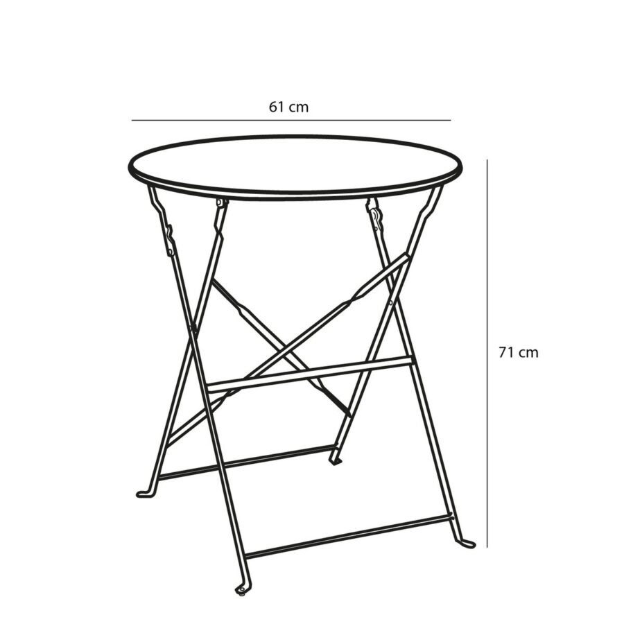 Laurence Bistroset - Set van 3 - Metaal - Lichtblauw - Afbeelding 7