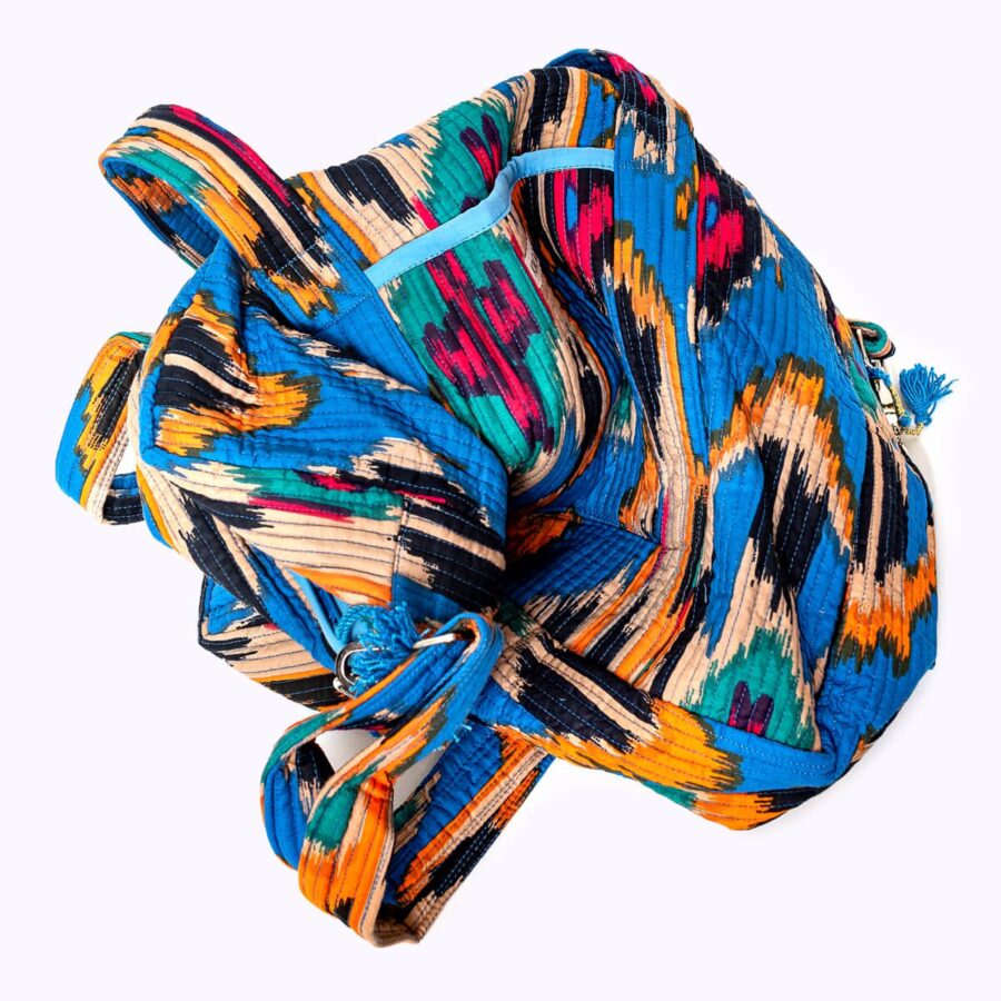Grote reistas 'Blue Ikat' - Afbeelding 8