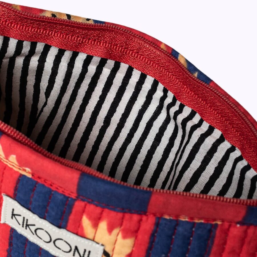 Handgemaakte mini -tas 'Poppy Tiger Diva' - Afbeelding 5