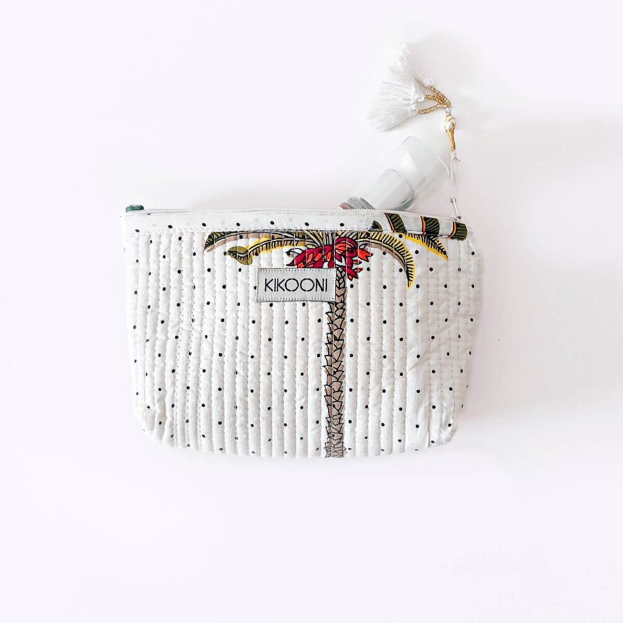 Handgemaakte mini -tas "Palms"