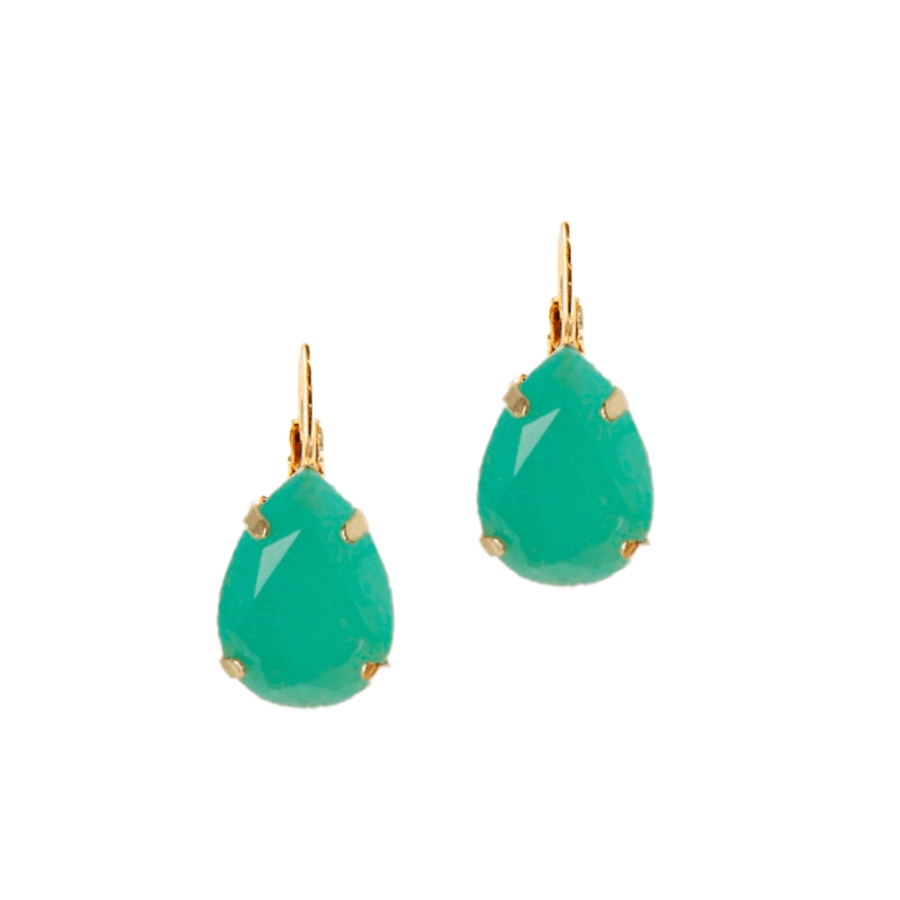 Lacrima Midnight Green Earhangers