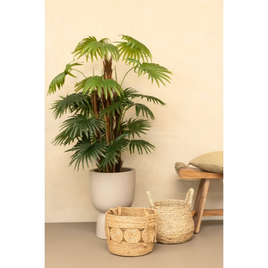 Kunst Waaierpalm 150cm - Afbeelding 2