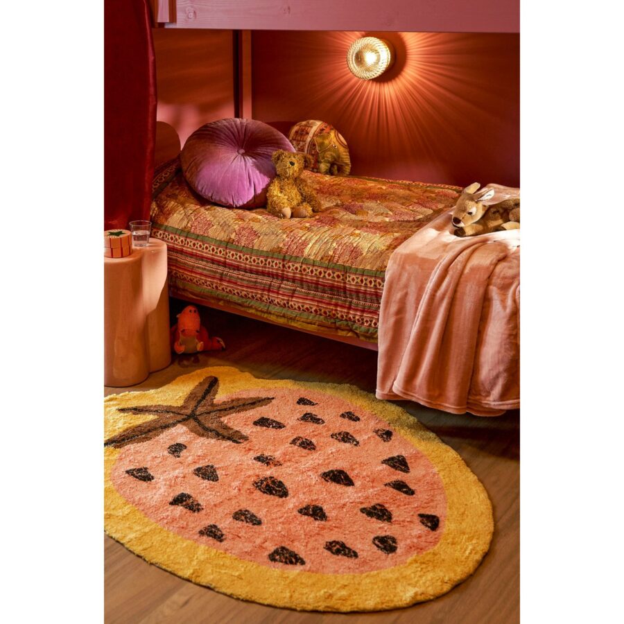 Famke Fleece Plaid - L180 x B130 cm - Perzik - Afbeelding 6